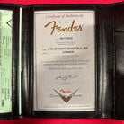 Fender Custom Shop Limited Hotshot Texas Telecaster Journeyman Relic electric guitar Lake Placid Blue with certificate of authenticity