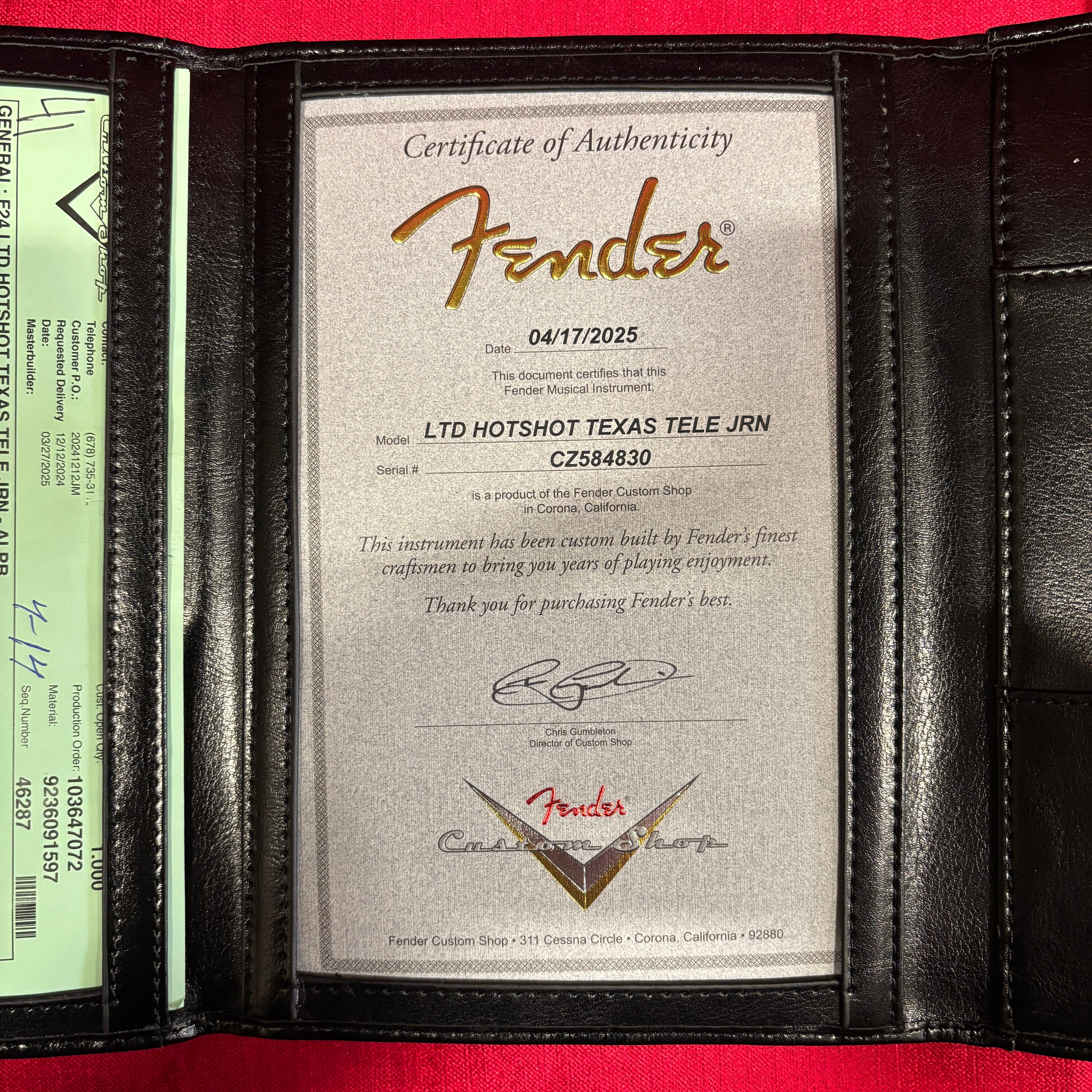 Fender Custom Shop Limited Hotshot Texas Telecaster Journeyman Relic electric guitar Lake Placid Blue with certificate of authenticity