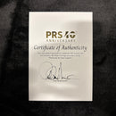 Paul Reed Smith 40th Anniversary Custom 24 Limited Edition electric guitar Tiger Eye with Certificate of Authenticity