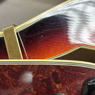Pre-owned D'Angelico New Yorker semi-hollow electric guitar sunburst finish with gold hardware
