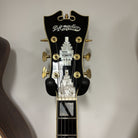 Pre-owned D'Angelico New Yorker semi-hollow electric guitar sunburst with gold hardware