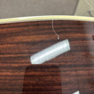 Pre-owned Eastman E20P natural acoustic guitar with cream binding and rosewood back