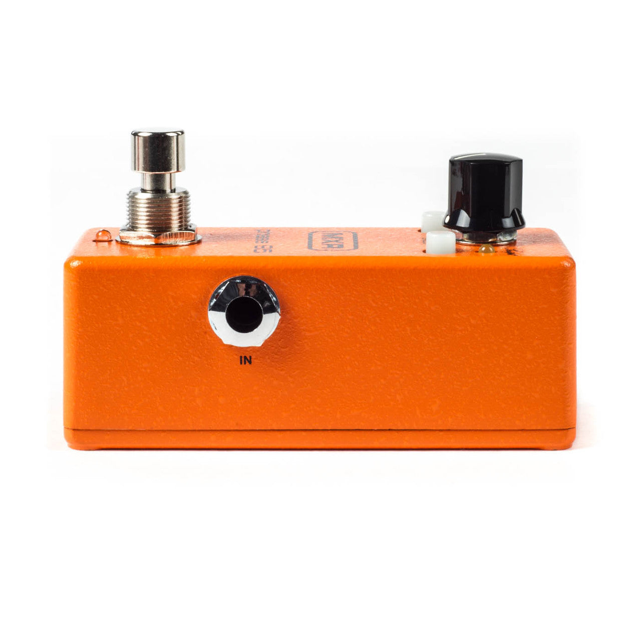 MXR M290 Phase 95 pedal orange finish with input jack and footswitch