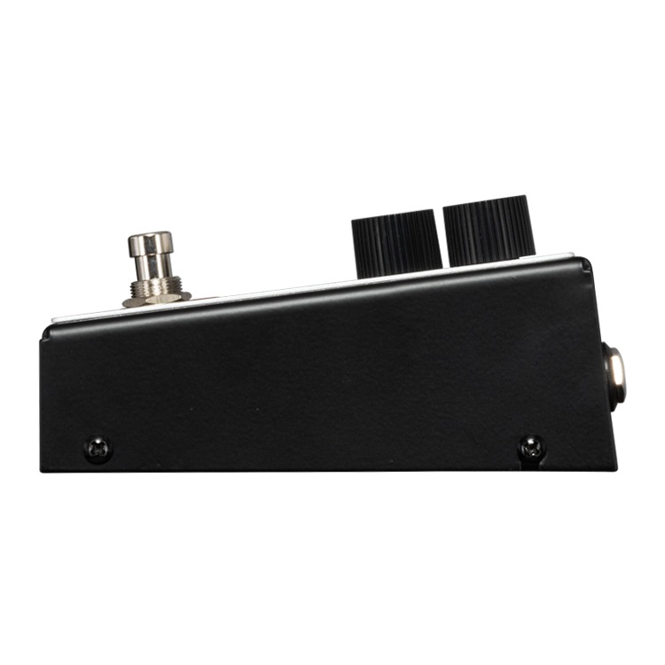 Maestro Invader Distortion Pedal black finish dual footswitches