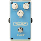 Mesa Boogie Cleo Transparent Boost pedal with three control knobs for level, gain, and tone adjustment