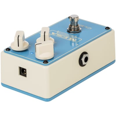 Mesa Boogie Cleo Transparent Boost pedal with dual footswitches and top-mounted input jack