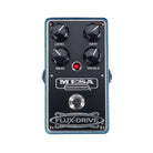 Mesa Boogie Flux-Drive guitar pedal blue finish with four control knobs