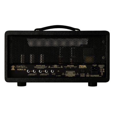 Paul Reed Smith HDRX 20-watt amplifier head black with tube configuration and control panel