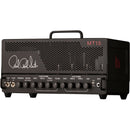 Paul Reed Smith MT15 guitar amplifier head black with dual-channel configuration and perforated metal grille