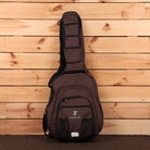 Furch Violetgcem VTC natural acoustic guitar gig bag with multiple compartments
