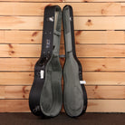 Eastman E6SSTC natural semi-hollow body electric guitar case with gray interior lining