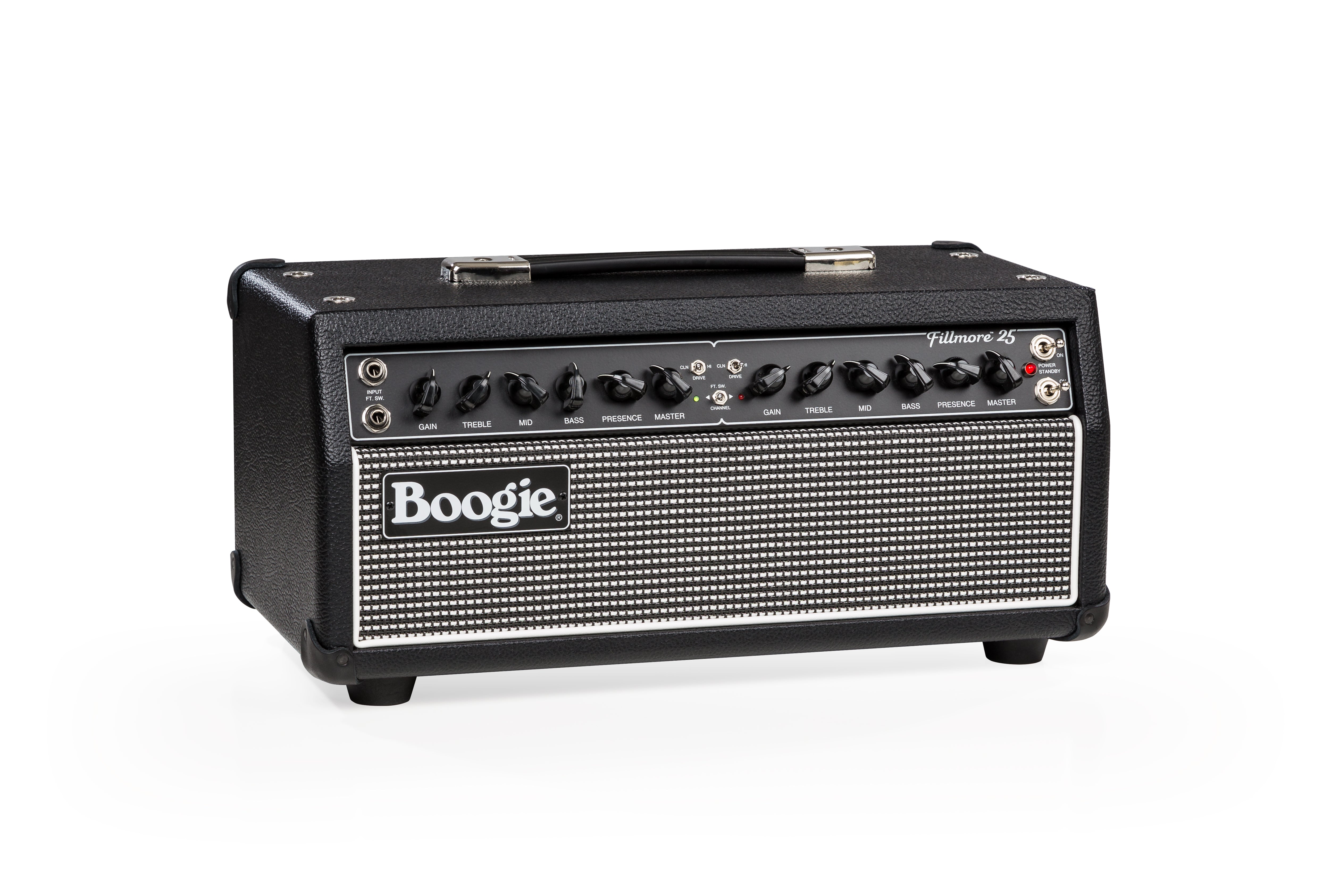 Mesa Boogie Fillmore 25 guitar amplifier head black with dual-channel EQ controls