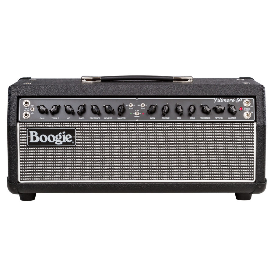 Mesa Boogie Fillmore 50 amplifier head with dual-channel EQ controls and reverb