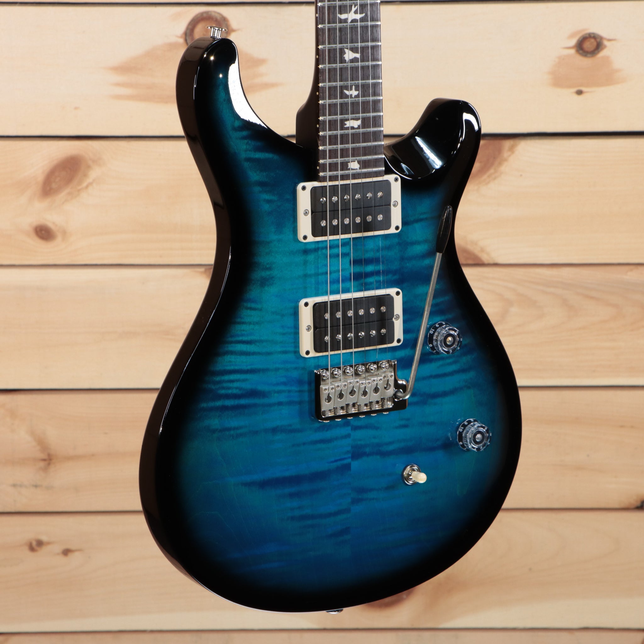 Paul Reed Smith CE 24 - Blue Matteo with Black Wrap Burst – Righteous  Guitars