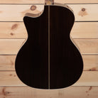 Eastman AC822CEFF acoustic guitar natural finish with diamond inlay center stripe