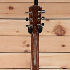 Eastman AC822CEFF acoustic guitar natural finish with gold hardware and black tuning pegs