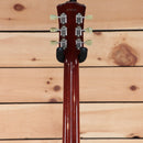 Eastman SB59 semi-hollow body electric guitar sunburst finish with chrome tuners and black pickguard