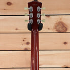 Eastman SB59 semi-hollow body electric guitar sunburst finish with chrome tuners and black pickguard