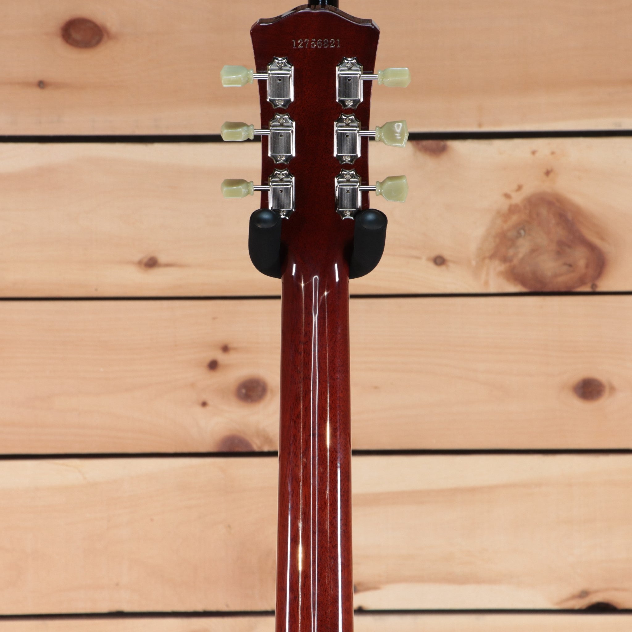Eastman SB59 semi-hollow body electric guitar sunburst finish with chrome tuners and black pickguard