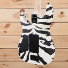 Charvel Satchel Signature ProMod DK22 HH FR electric guitar satin white bengal stripe dual humbuckers