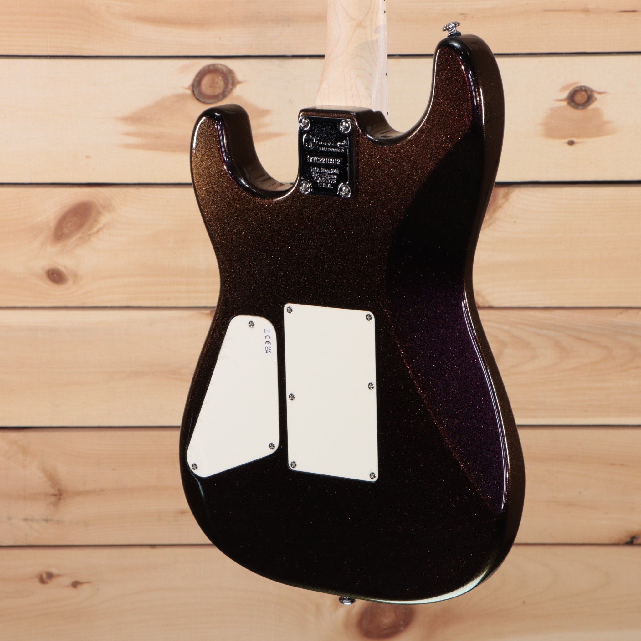 Charvel ProMod San Dimas Style 1 HH FR electric guitar Chameleon finish dual humbuckers white pickguard