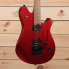 EVH Wolfgang WG Standard Stryker Red electric guitar with dual humbucker pickups and Floyd Rose tremolo