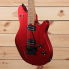EVH Wolfgang WG Standard Stryker Red electric guitar with dual humbucker pickups and Floyd Rose tremolo bridge