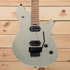 EVH Wolfgang WG Standard electric guitar Silver Sparkle finish with humbucker pickups and Floyd Rose tremolo