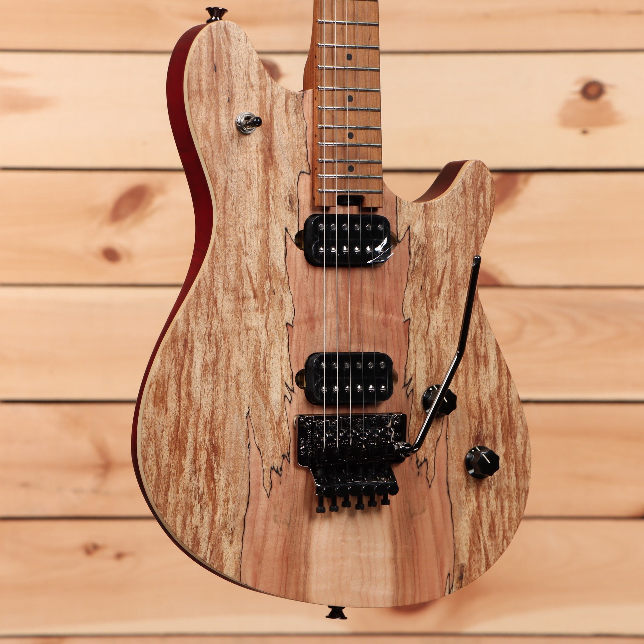 EVH Wolfgang WG Standard Exotic Spalted Maple - Natural