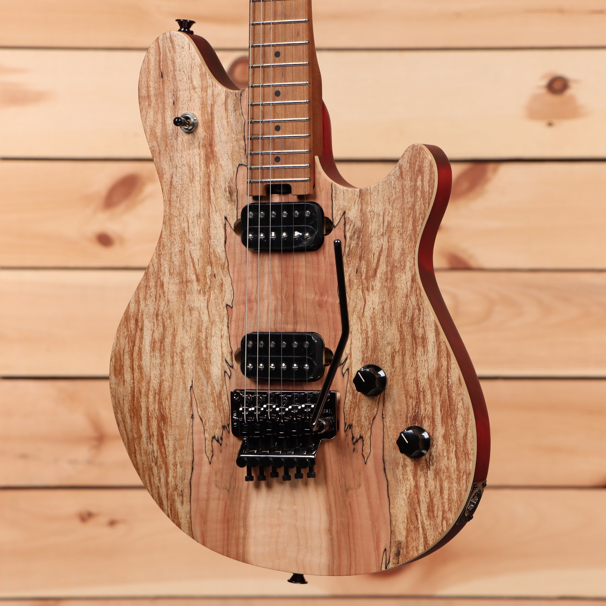 EVH Wolfgang WG Standard Exotic Spalted Maple - Natural