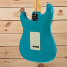 Fender American Professional II Stratocaster electric guitar Miami Blue with single-coil pickups