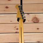 Fender American Professional II Stratocaster electric guitar Miami Blue with maple neck and chrome hardware