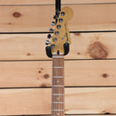 Fender Player Plus Stratocaster electric guitar Aged Candy Apple Red with single-coil pickups