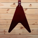 Gibson 1967 Flying V electric guitar Sparkling Burgundy with pointed angular body shape