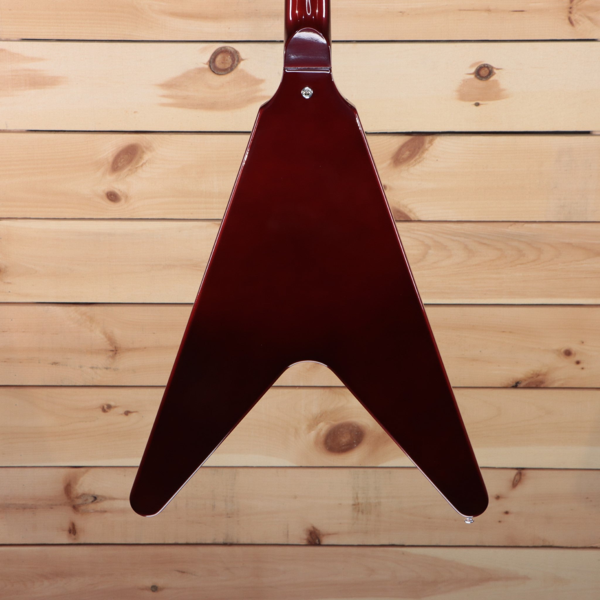 Gibson 1967 Flying V electric guitar Sparkling Burgundy with pointed angular body shape