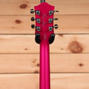 Gretsch G6120TH Brian Setzer Signature Hot Rod hollowbody electric guitar Candy Magenta with chrome tuners