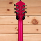 Gretsch G6120TH Brian Setzer Signature Hot Rod hollowbody electric guitar Candy Magenta with chrome tuners