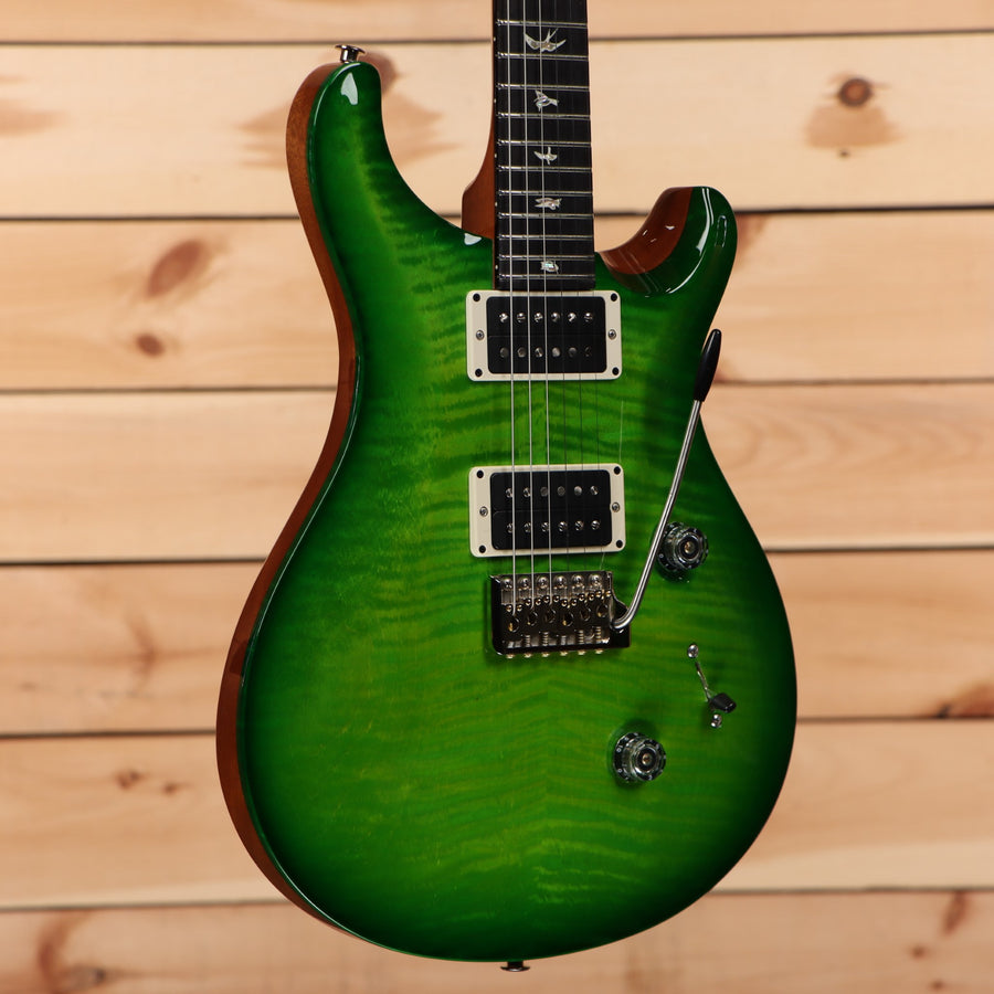 Paul Reed Smith Custom 24 Eriza Verde electric guitar with green wrap burst finish and humbucker pickups