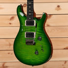 Paul Reed Smith Custom 24 Eriza Verde electric guitar with green wrap burst finish and dual humbucker pickups