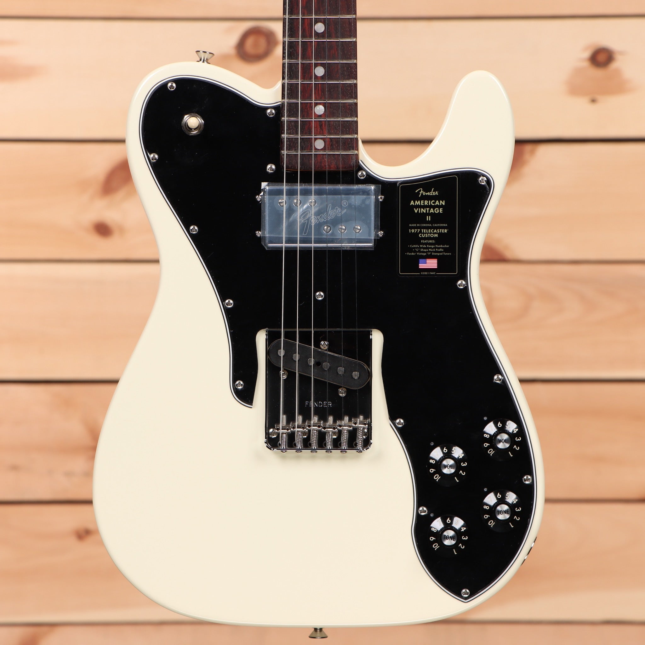 Fender American Vintage II 1977 Telecaster Custom - Olympic White