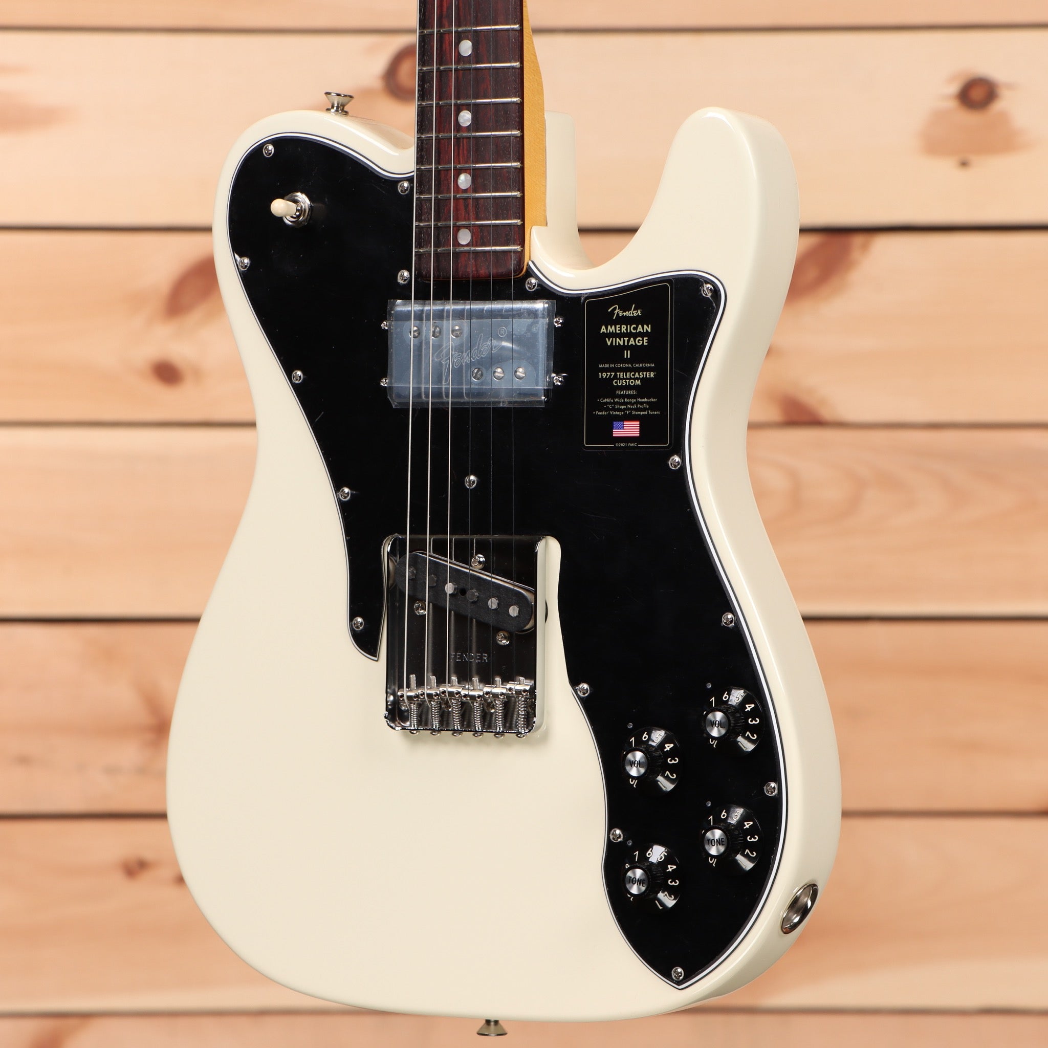 Fender American Vintage II 1977 Telecaster Custom - Olympic White