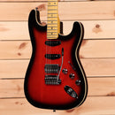 Fender Aerodyne Special Stratocaster HSS electric guitar Hot Rod Burst with Floyd Rose tremolo bridge