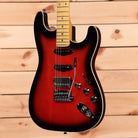 Fender Aerodyne Special Stratocaster HSS electric guitar Hot Rod Burst with Floyd Rose tremolo bridge