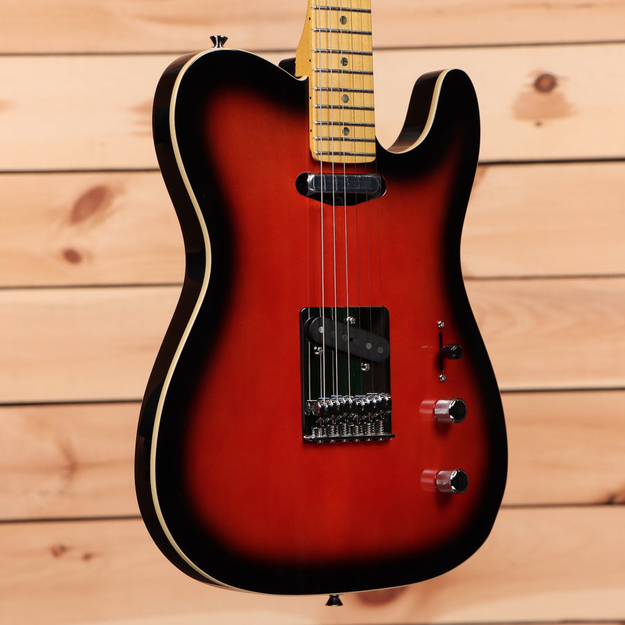 Fender Aerodyne Special Telecaster electric guitar Hot Rod Burst with maple neck