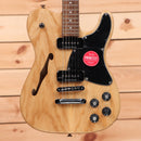 Fender Jim Adkins JA90 Telecaster Thinline semi-hollow electric guitar natural with Seymour Duncan pickups