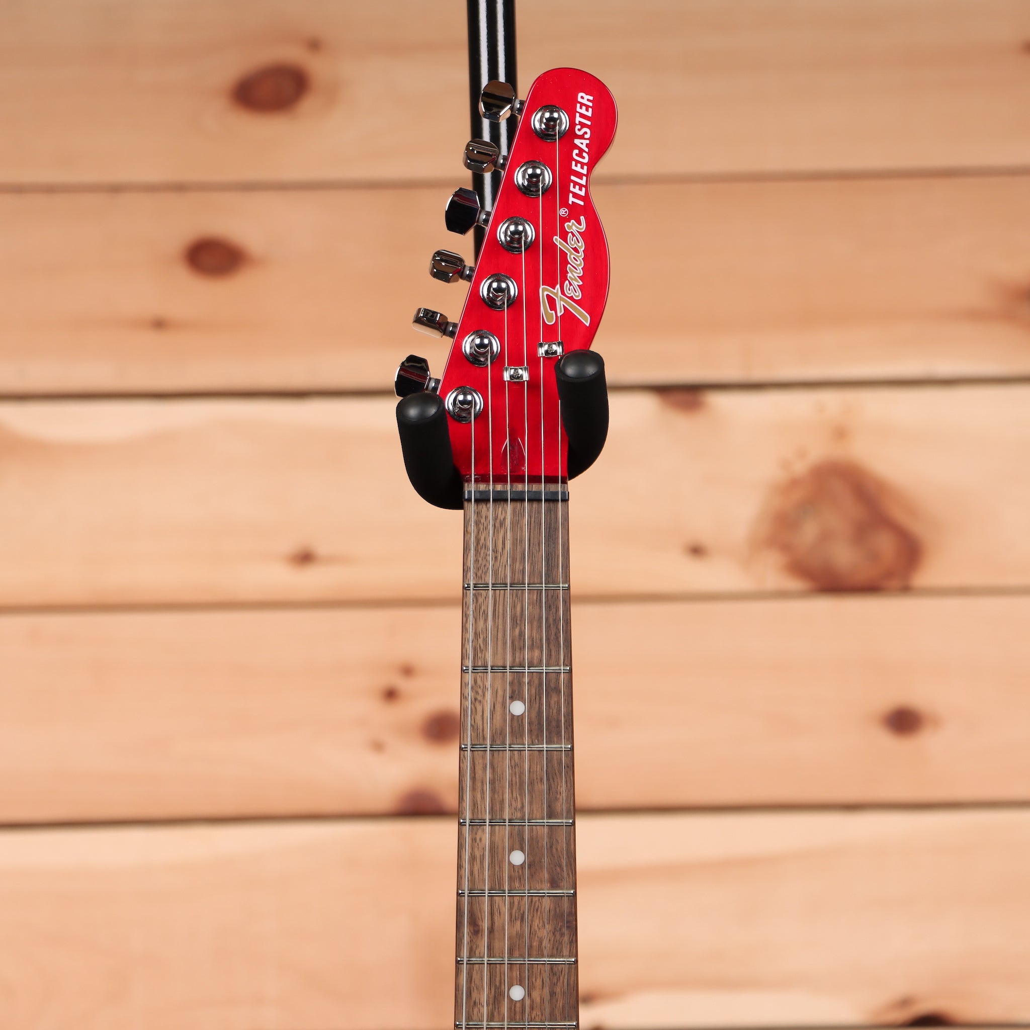 Fender Jim Adkins JA90 Telecaster electric guitar Crimson Red Transparent with rosewood fretboard