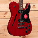 Fender Jim Adkins JA90 Telecaster semi-hollow electric guitar Crimson Red with Seymour Duncan pickups