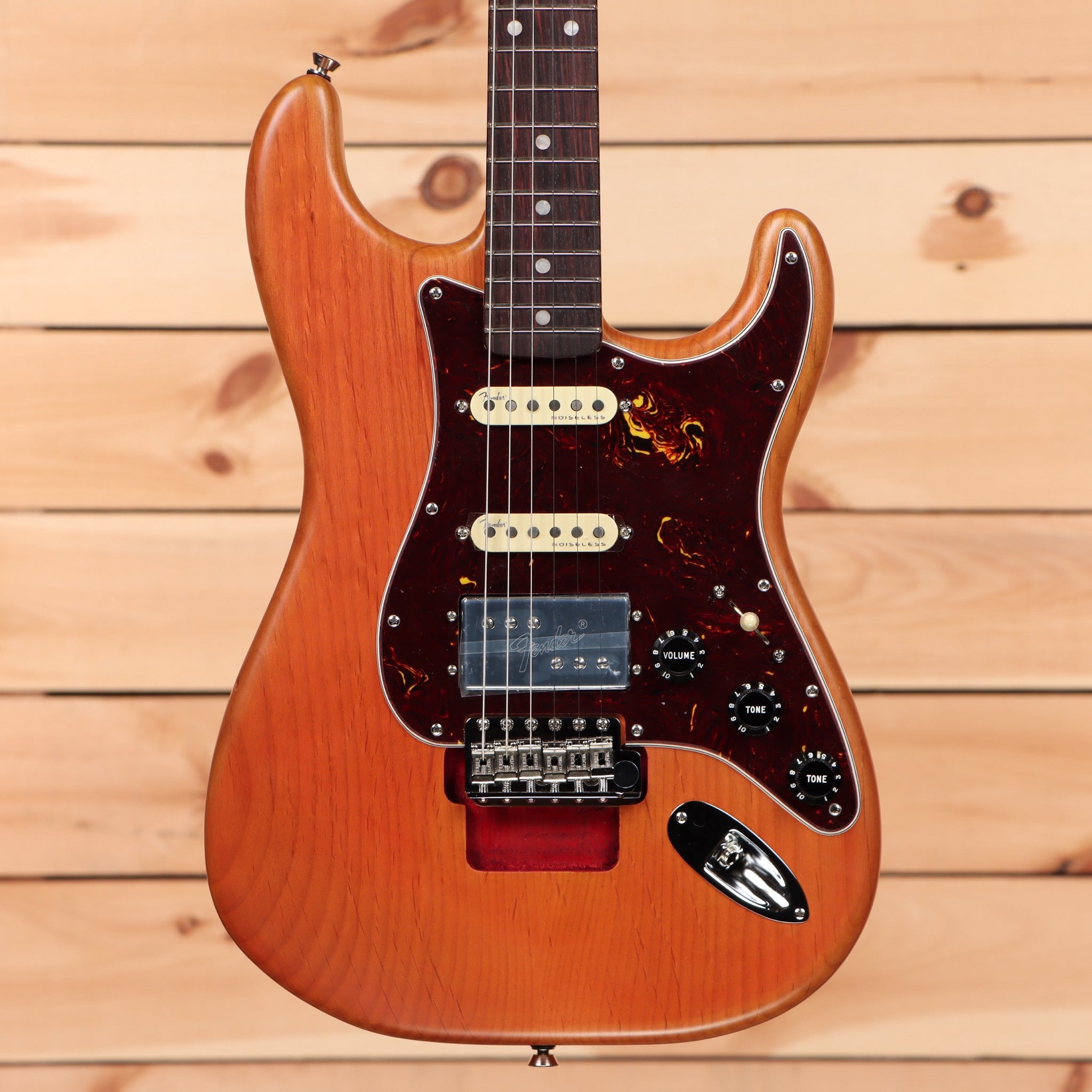 Fender Michael Landau Coma Stratocaster electric guitar red finish with tortoiseshell pickguard