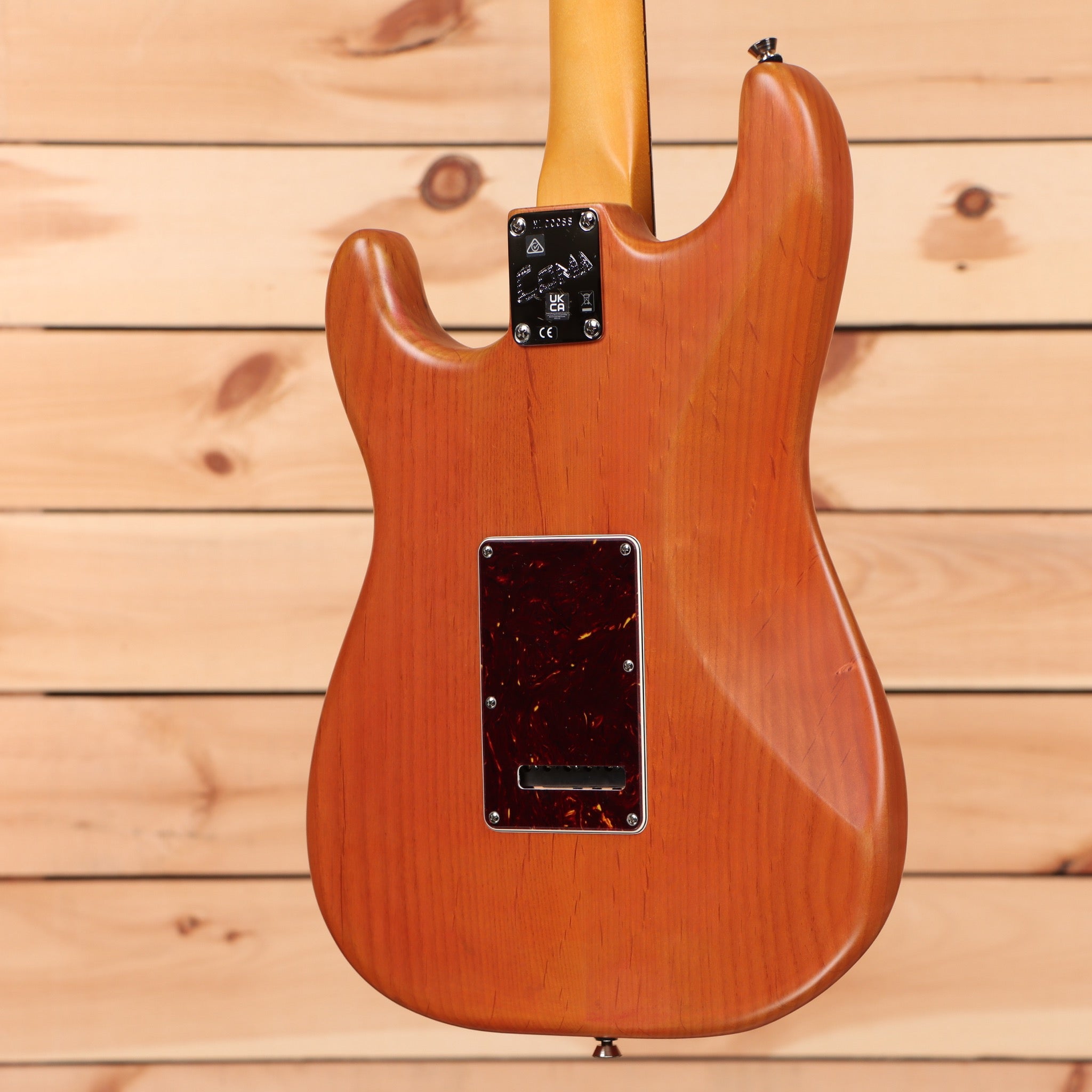 Fender Michael Landau Coma Stratocaster red electric guitar with tortoiseshell pickguard
