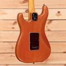 Fender Michael Landau Stratocaster electric guitar red finish with tortoiseshell pickguard and maple neck